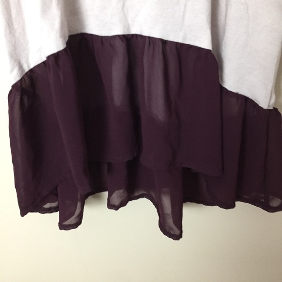 [Victoria's Secret] Beige Plum Ruffle Tank Top - Picture 3 of 9